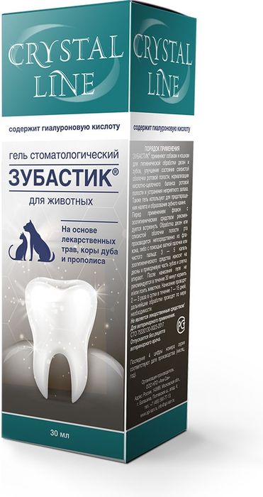 Зубастик Crystal Line гель стоматологический для животных