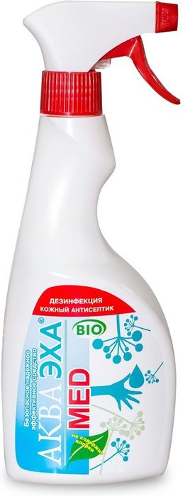 ООО НПП "ИЗУМРУД" АКВАЭХА-МЕД кожный антисептик 500мл