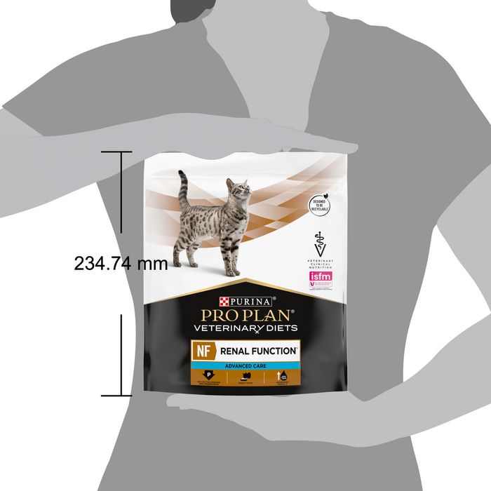 Сухой корм для кошек диетический Pro Plan® Veterinary Diets NF Renal Function Advanced care (Поздняя стадия) при поздней стадии хронической почечной недостаточности, Пакет