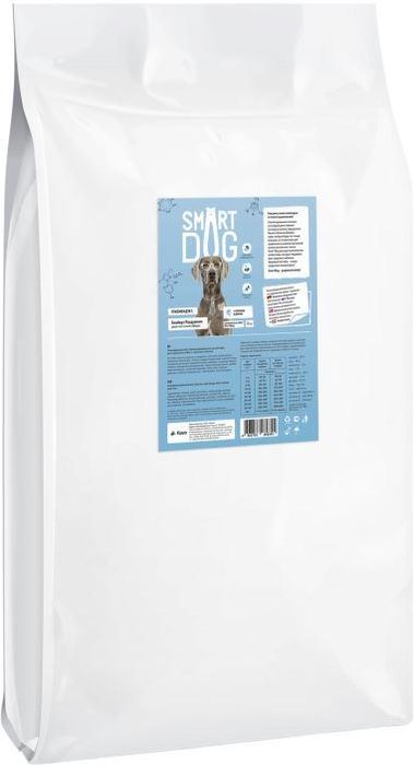 Smart Dog корм для собак, лосось, с рисом