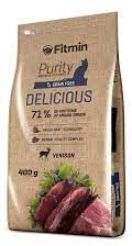 Fitmin Cat Purity Delicious сухой корм для взрослых кошек, беззерновой, с дичью