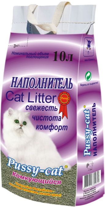 Pussy Cat Pussy-Cat комкующийся наполнитель