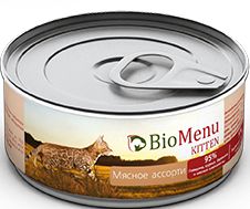 BioMenu влажный корм для взрослых кошек всех пород, с перепелкой