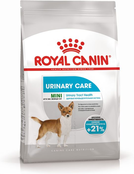Royal Canin корм для взрослых собак малых пород с чувствительной мочевыделительной системой