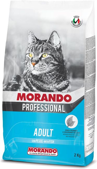 Morando Professional Gatto корм для кошек, с рыбой
