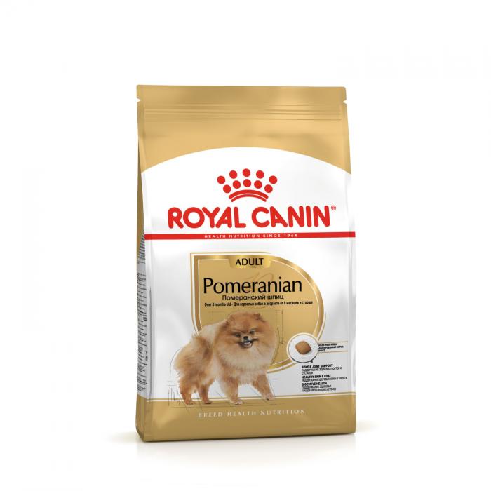 Royal Canin корм для взрослых собак породы Померанский Шпиц