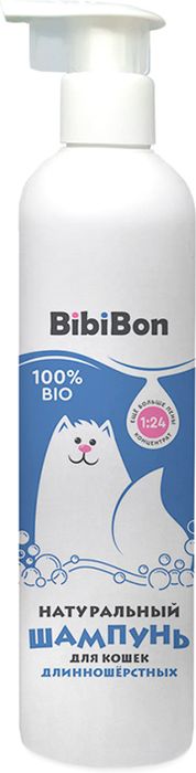 BibiBon шампунь-концентрат для длинношерстных кошек