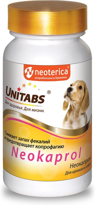Unitabs Neokaprol кормовая добавка для щенков и собак