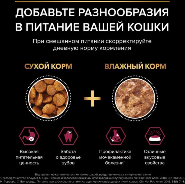 Сухой корм Pro Plan® Sterilised Savoury Duo с двойным вкусом для взрослых стерилизованных привередливых кошек, с уткой и с печенью