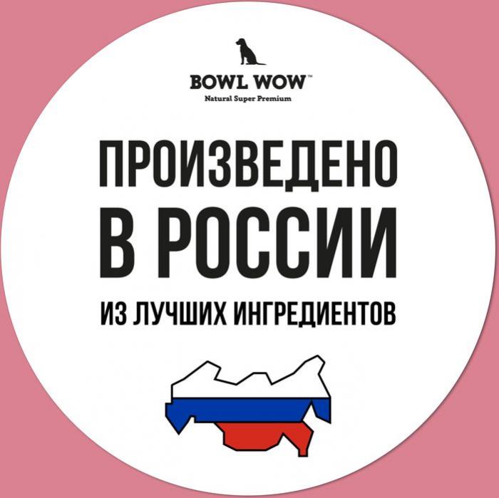 Bowl Wow корм для щенков средних пород, с ягненком, индейкой, рисом и добавлением брусники