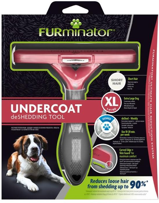 FURminator XL фурминатор для собак гигантских пород, с короткой шерстью
