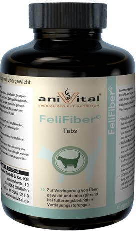 AniVital FeliFiber таблетки для кошек с избыточным весом