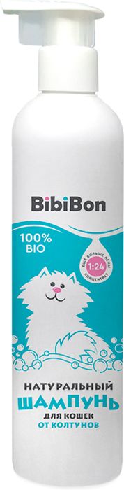 BibiBon шампунь-концентрат для кошек, от колтунов