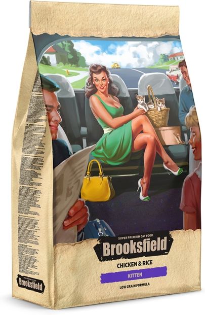 BROOKSFIELD корм для котят всех пород, курица с рисом