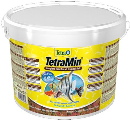TetraMin основной корм для всех аквариумных рыб, хлопья