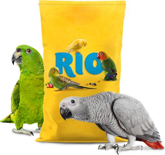 РИО Rio основной корм для крупных попугаев