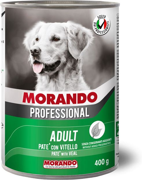 Morando Professional влажный корм для собак, паштет с телятиной