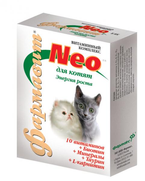 Фармавит Neo Энергия роста витамины для котят