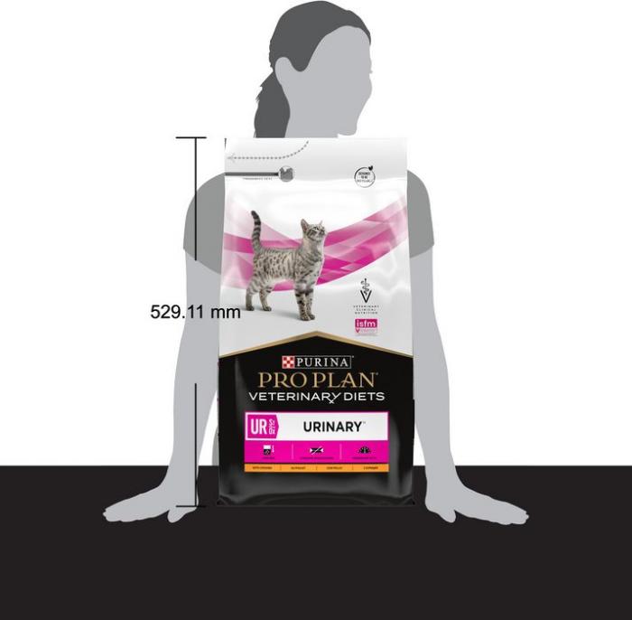 Сухой корм для кошек диетический Pro Plan® Veterinary Diets UR ST/OX Urinary при болезнях нижних отделов мочевыводящих путей, с курицей, Пакет