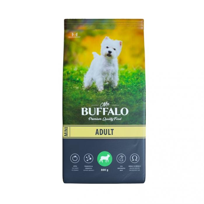 Mr.Buffalo сухой корм для взрослых собак малых пород, ягненок