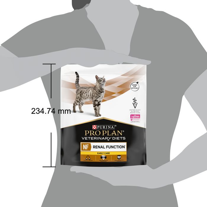 Сухой корм для кошек диетический Pro Plan® Veterinary Diets NF Renal Function Early care (Начальная стадия) при начальной стадии хронической почечной недостаточности, Пакет