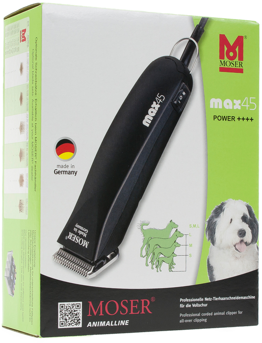 Moser 1245 Max 45 машинка сетевая для стрижки животных