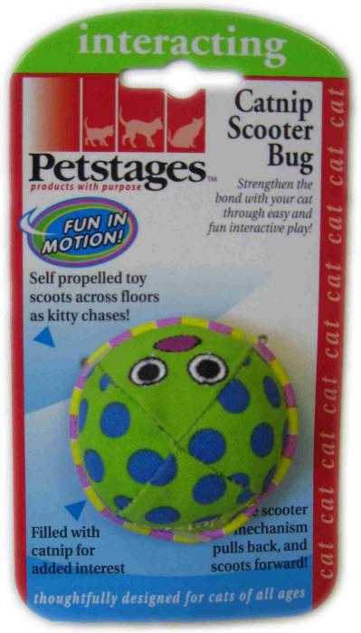 Petstages Orka игрушка жук заводной с кошачьей мятой для кошек