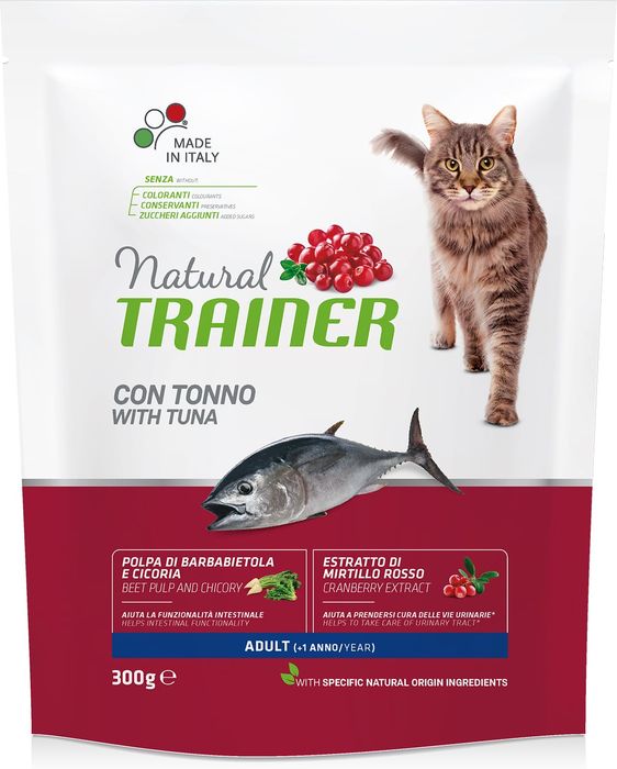Trainer Natural корм для взрослых кошек с тунцом