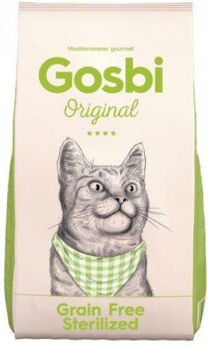Gosbi Original корм для стерилизованных взрослых кошек всех пород, беззерновой, курица