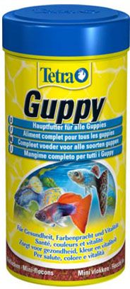 Tetra Guppy корм для гуппи, мини-хлопья