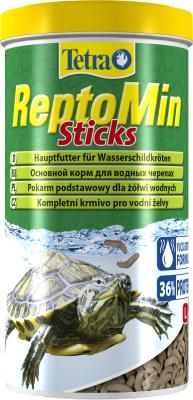 Tetra ReptoMin Sticks основной корм для водных черепах