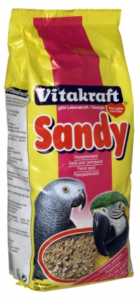 Vitakraft Sandy песок с витаминами для крупных попугаев