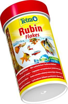 Tetra Rubin Flakes корм для усиления естественной окраски рыб, хлопья