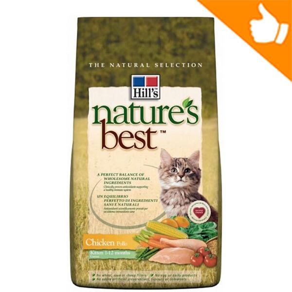 Hills Natures Best сухой корм для котят с курицей и овощами