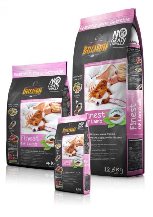Belcando Finest GF Lamb сухой беззерновой корм для собак с ягненком