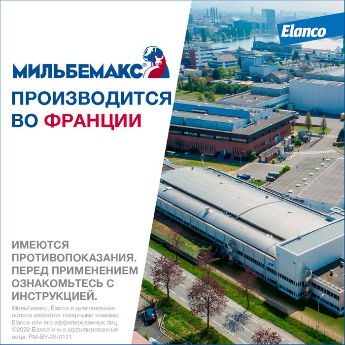 Elanco Мильбемакс таблетки для взрослых собак крупных пород, антигельминтик