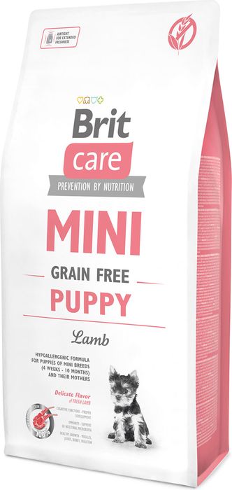Brit Care корм для щенков малых пород, ягненок