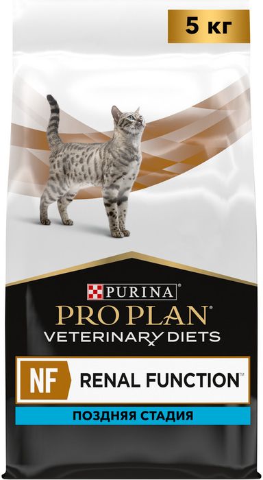 Сухой корм для кошек диетический Pro Plan® Veterinary Diets NF Renal Function Advanced care (Поздняя стадия) при поздней стадии хронической почечной недостаточности, Пакет