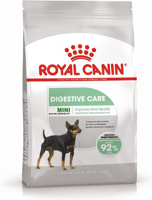Royal Canin Mini Digestive Care сухой корм для собак мелких пород с чувствительным пищеварением с 10 месяцев до 8 лет