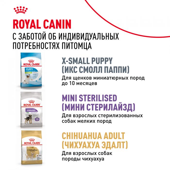 Royal Canin X-Small Adult сухой корм для собак миниатюрных пород