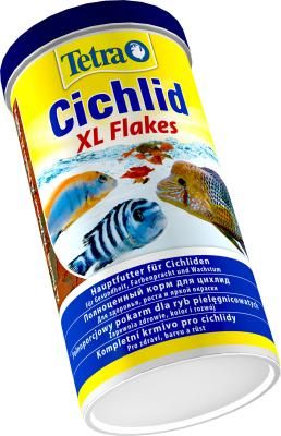 Tetra Cichilid XL Flakes основной корм для цихлид, крупные хлопья