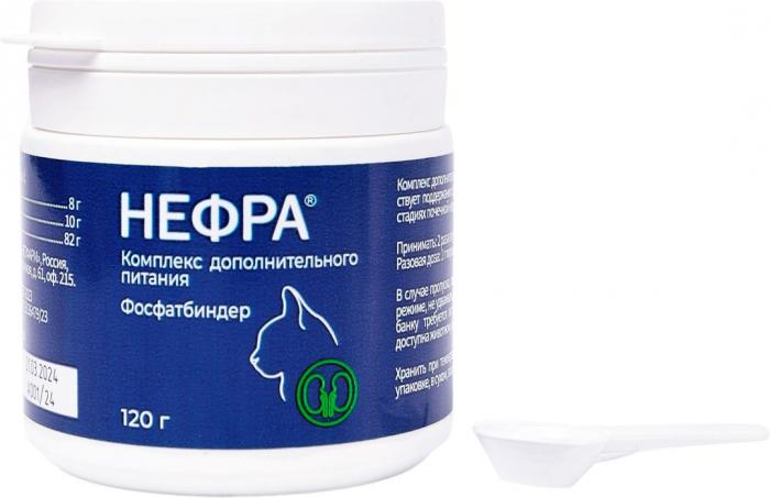 Нефра кормовая добавка для кошек и собак, для поддержания функции почек