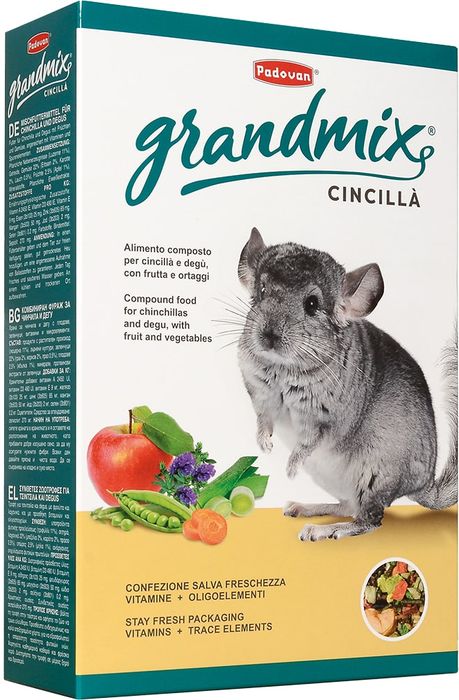 Padovan Grandmix Сincilla корм комплексный для шиншилл и дегу