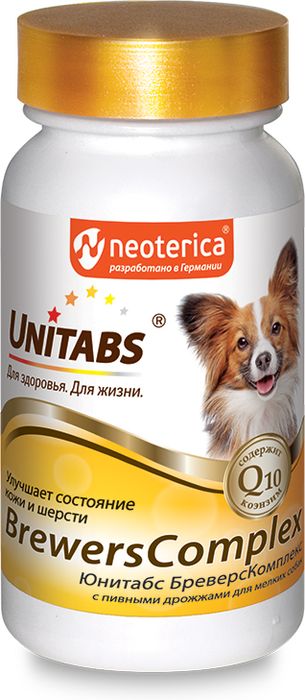 Unitabs BrewersComplex витаминно-минеральный комплекс для собак малых пород