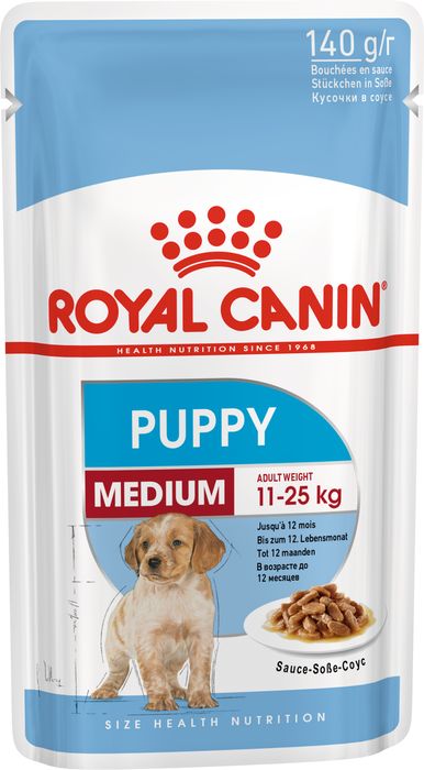 Royal Canin Medium Puppy влажный корм для щенков средних пород в возрасте до 12 месяцев