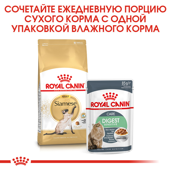 Royal Canin Siamese Adult сухой корм для сиамских кошек