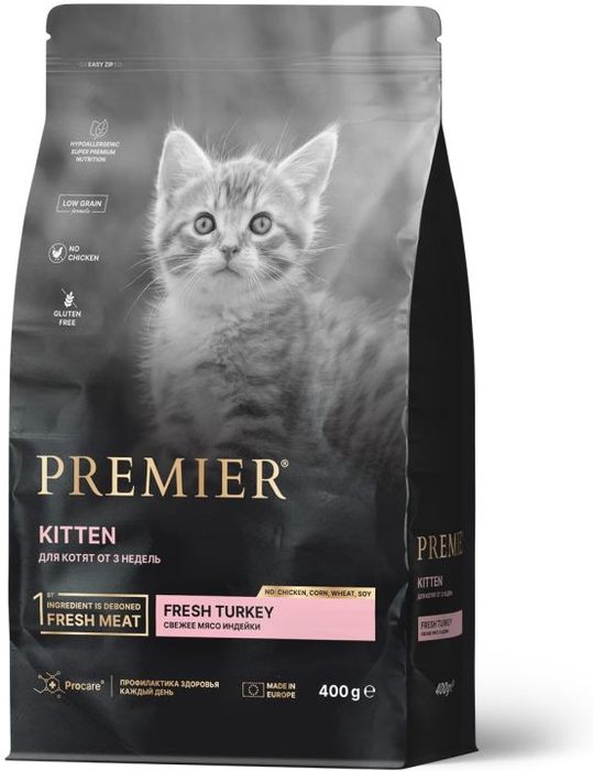 Premier корм для котят, индейка