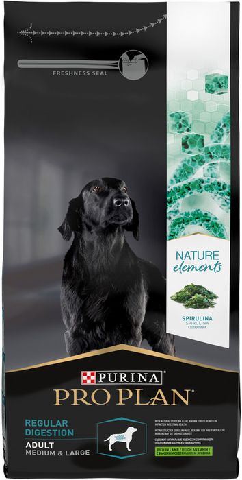 Pro Plan Naturel сухой корм для взрослых собак средних и крупных пород ягненок