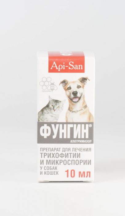 Apicenna Фунгин Лечение трихофитии и микроспории 10 мл