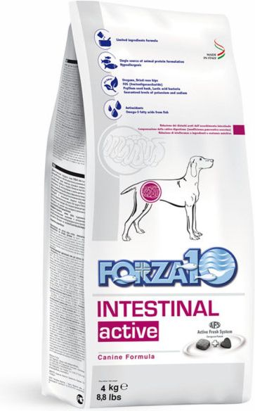 Forza 10 сухой корм для взрослых собак всех пород при проблемах желудочно-кишечного тракта, рыба